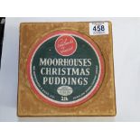 VINTAGE MOORHOUSE, CHRISTMAS PUDDING BOX 1950s