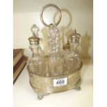 PLATED CONDIMENT / CRUET SET