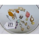 QUANTITY OF 925 & WHITE METAL PENDANTS & OTHERS