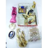 QUANTITY OF COSTUME JEWELLERY & OTHERS