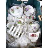 QUANTITY OF ROYAL ALBERT CHINA, THISTLE PATTERN