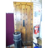 1930s OAK DOOR 80 1/2 X 34 X 1 3/4 INCHES