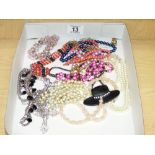 QUANTITY OF COSTUME JEWELLERY