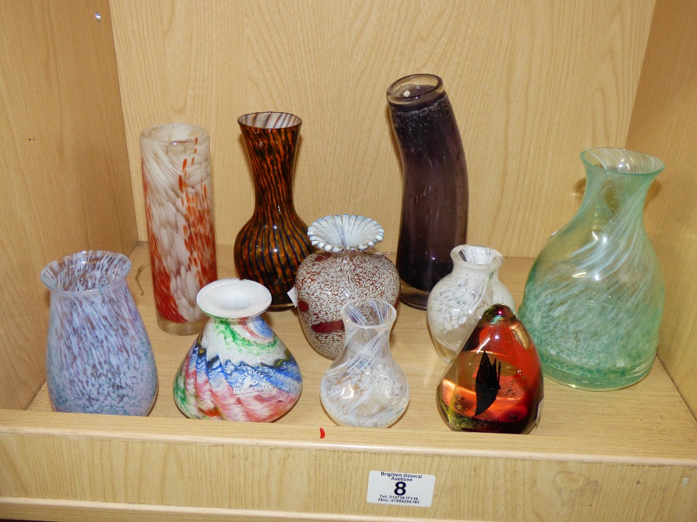 QUANTITY OF GLASS INCLUDING CAITHNESS & PHOENICIAN