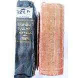 BRADSHAWS CONTINENTAL RAILWAY GUIDE, BRADSHAWS RAILWAY MANUAL, SHAREHOLDERS GUIDE & DIRECTORY 1884 &