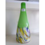 DECORATIVE GLASS VASE 39 CMS