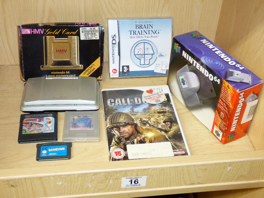 NINTENDO DS, GAMES + OTHERS