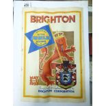 BRIGHTON CORPORATION ROYAL SOUVENIER PROGRAMME, MAY 6 -11 1935