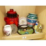 MIXED LOT OF CERAMICS INCLUDING POOLE & PORTMEIRION