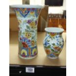 2 DELFT VASES