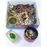 QUANTITY OF COSTUME JEWELLERY