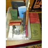 BOX OF VINTAGE BOOKS INCLUDING HIGHWAYS & BYWAYS IN SURREY BY HUGH THOMAS & TREES & FLOWERS BY