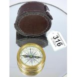 CASED COMPASS