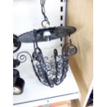 WROUGHT IRON LIGHT