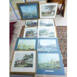 QUANTITY OF PRINTS INCLUDING HUNTING SCENES