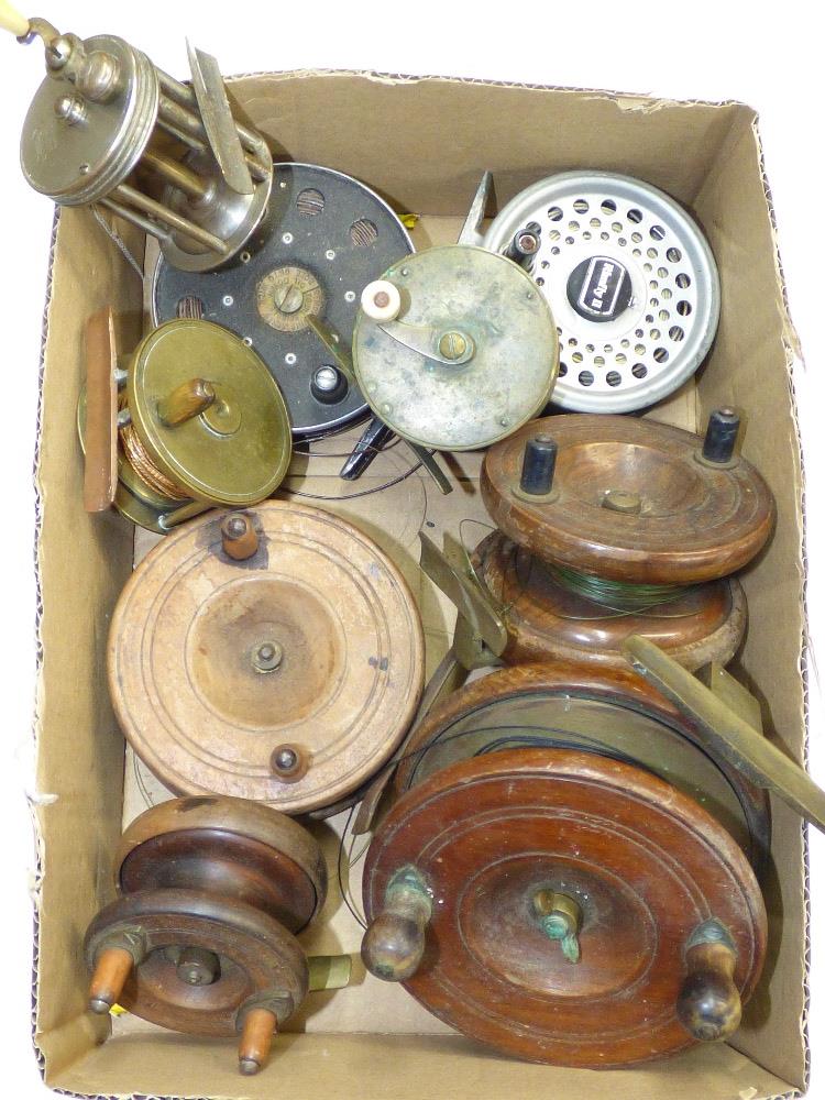 QUANTITY OF VINTAGE FISHING REELS - Image 2 of 2