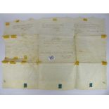 GEORGE 111 INDENTURE CIRCA 1800