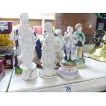 11 X CERAMIC FIGURES