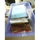 EPHEMERA INCLUDING SCRAP BOOKS & FILM RELATED ITEMS