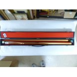 CASED CLUBMAN SNOOKER CUE