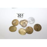 7 X COVENT GARDEN TOKENS