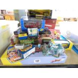 BOXED DIE CAST VEHICLES INCLUDING MATCHBOX, LEMAX & CORGI