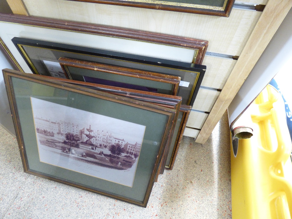 QUANTITY OF BLACK & WHITE PRINTS, INCLUDING WEST PIER BRIGHTON & WORTHING - Image 2 of 2