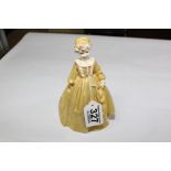 ROYAL WORCESTER FIGURE, GRANDMOTHERS' DRESS