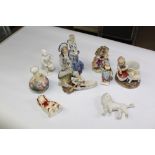 QUANTITY OF MAINLY VICTORIAN FIGURINES