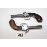 2 X REPLICA PERCUSSION PISTOLS WITH WORKING ACTION