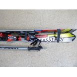 SALOMON SKIS L162 IN KIS SKI TUBE