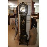 CHINOISERIE LONG CASED CLOCK