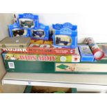 ASSORTED TOYS & GAMES, INCLUDING KOJAK & BOXED RAMSEY COLLECTORS CARS