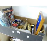 MIXED BOX OF SEWING / CRAFT ITEMS