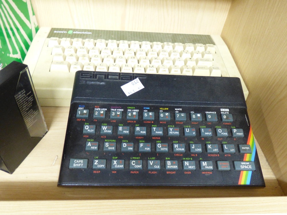 SINCLAIR ZX SPECTRUM, ACORN ELECTRON + RELATED GAMES & BOOKS - Image 2 of 2