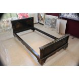 CHINOISERIE BED FRAME PREVIOUSLY OWNED BY ACTRESS LILIAH MCCARTHY