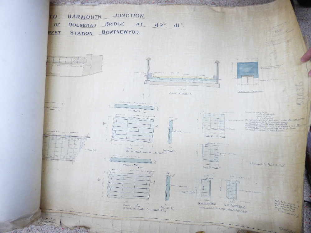 COLLECTION OF GWR PLANS FROM LATE 19th, EARLY 20th CENTURY - Image 14 of 21