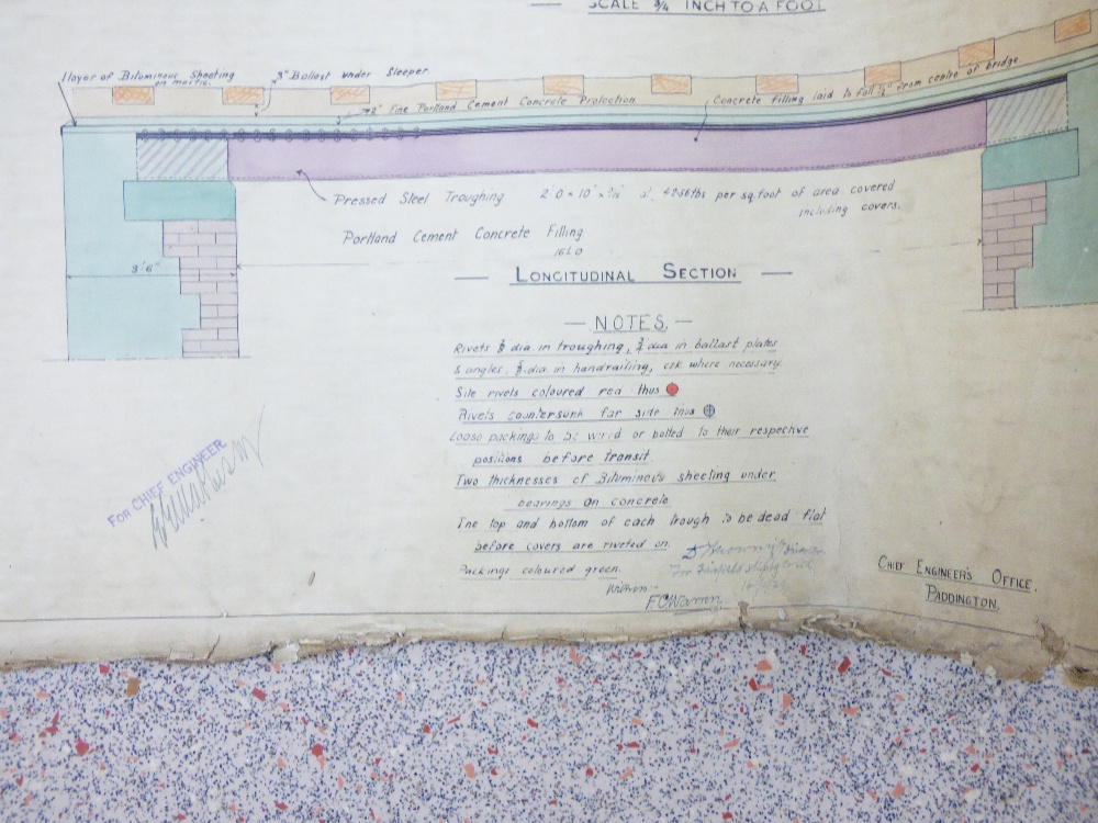 COLLECTION OF GWR PLANS FROM LATE 19th, EARLY 20th CENTURY - Image 21 of 21