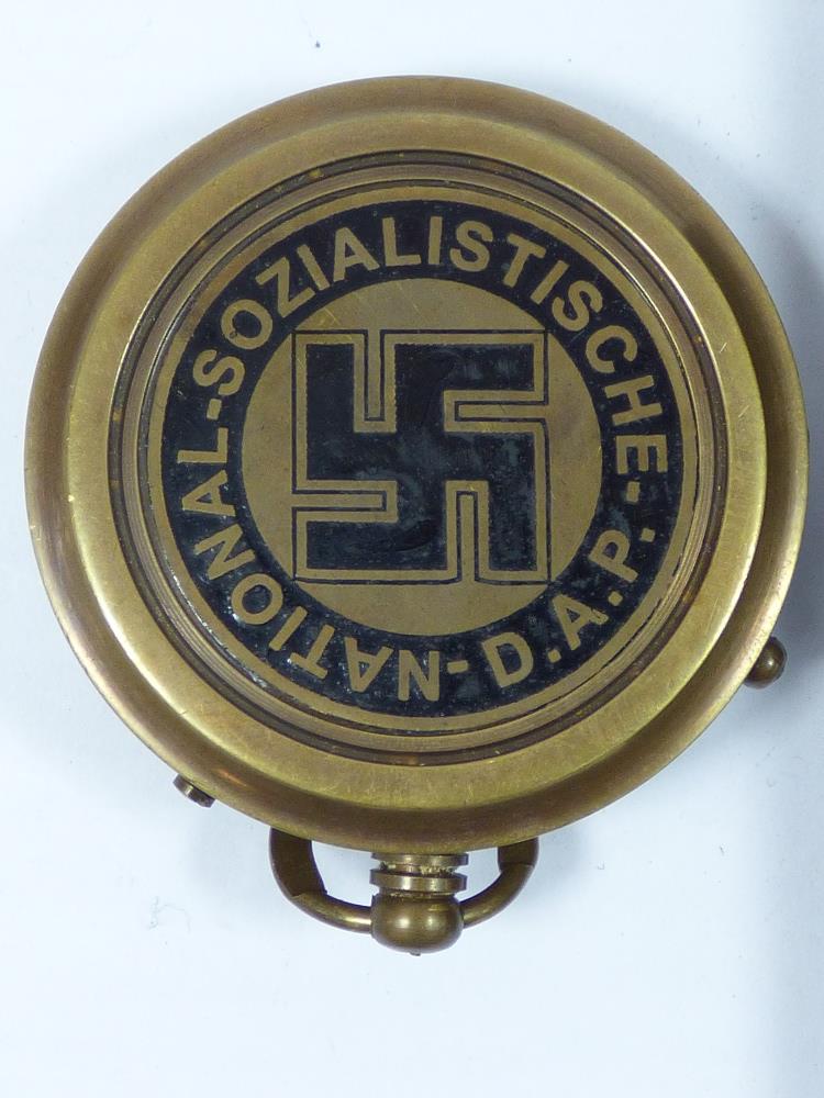 GERMAN "GOTT MIT UNS" BOXED COMPASS - Image 4 of 5