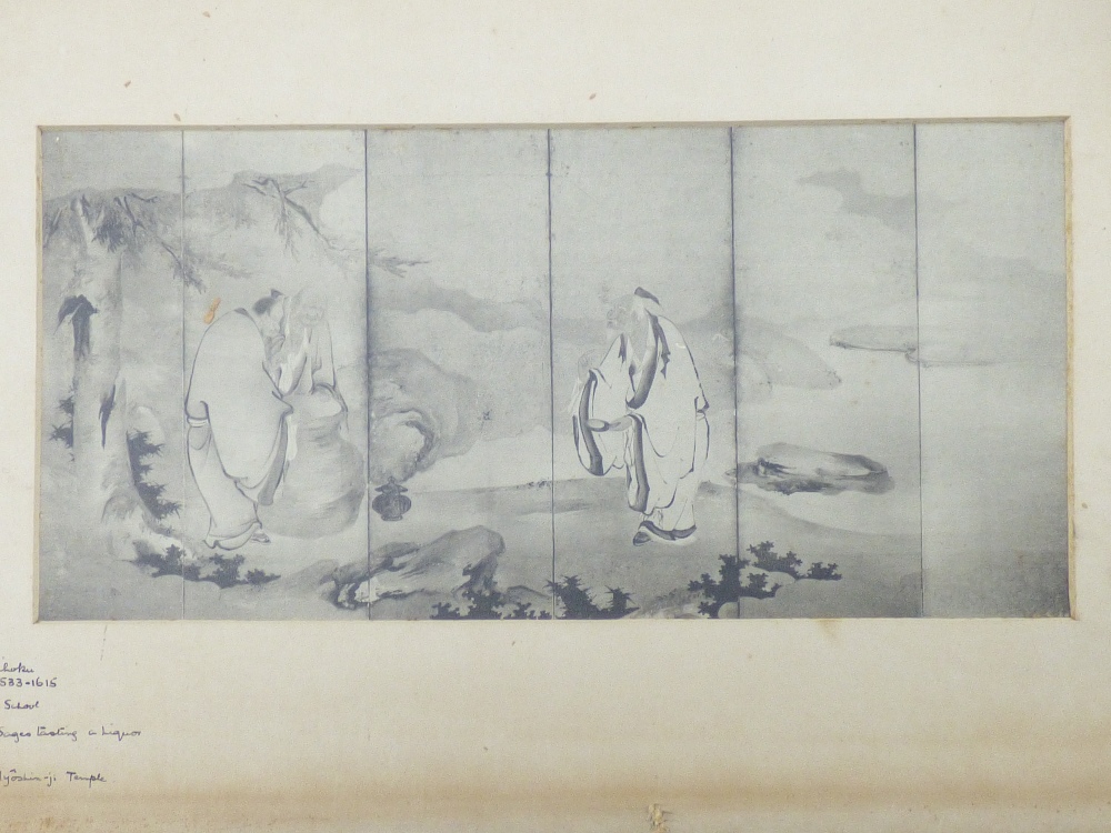 QUANTITY OF VINTAGE MOUNTED ORIENTAL PRINTS - Image 18 of 32