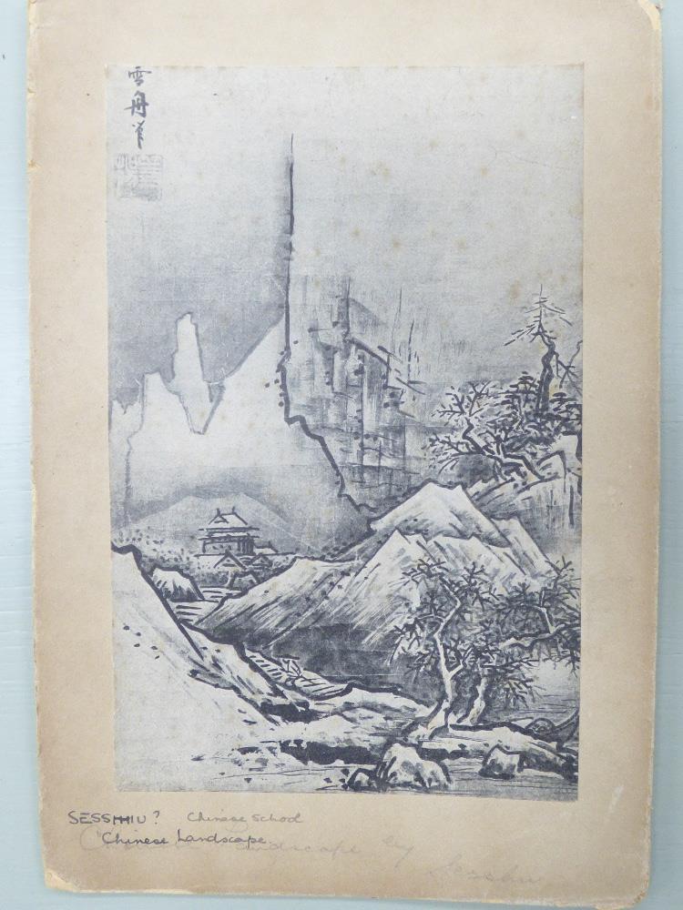 QUANTITY OF VINTAGE MOUNTED ORIENTAL PRINTS - Image 2 of 32