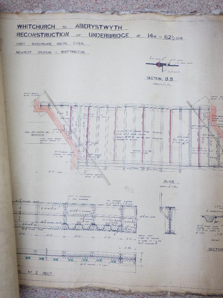 COLLECTION OF GWR PLANS FROM LATE 19th, EARLY 20th CENTURY - Image 16 of 21