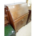 ART DECO OAK BUREAU