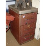 3 DRAWER VINTAGE FILING CABINET