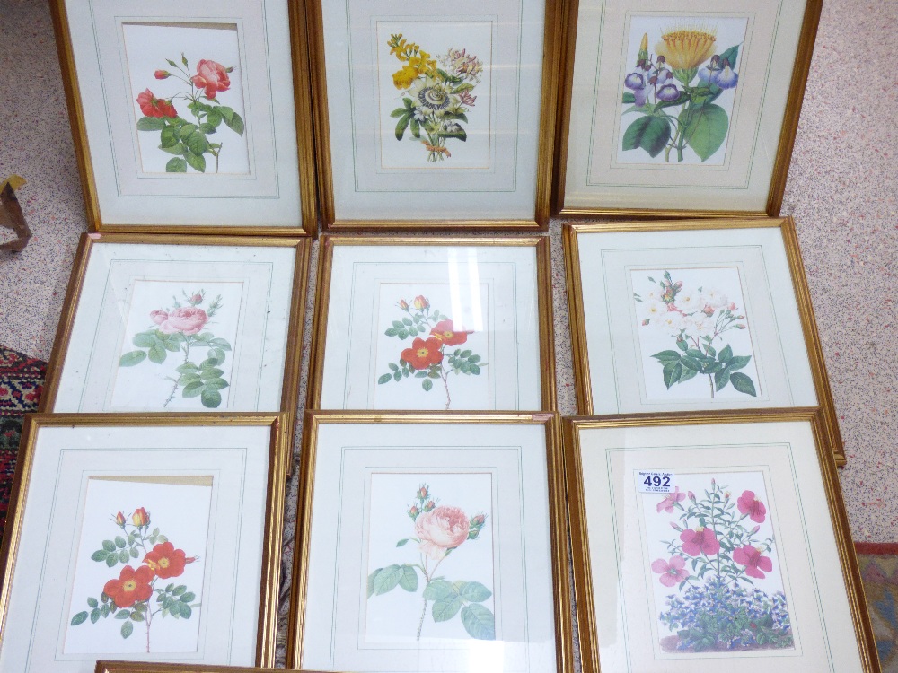 SET OF 11 FLORAL PRINTS - Image 2 of 2