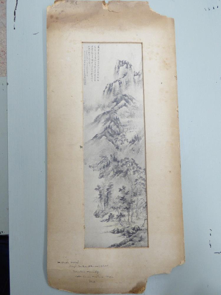 QUANTITY OF VINTAGE MOUNTED ORIENTAL PRINTS - Image 6 of 32