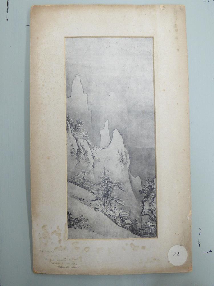 QUANTITY OF VINTAGE MOUNTED ORIENTAL PRINTS - Image 8 of 32