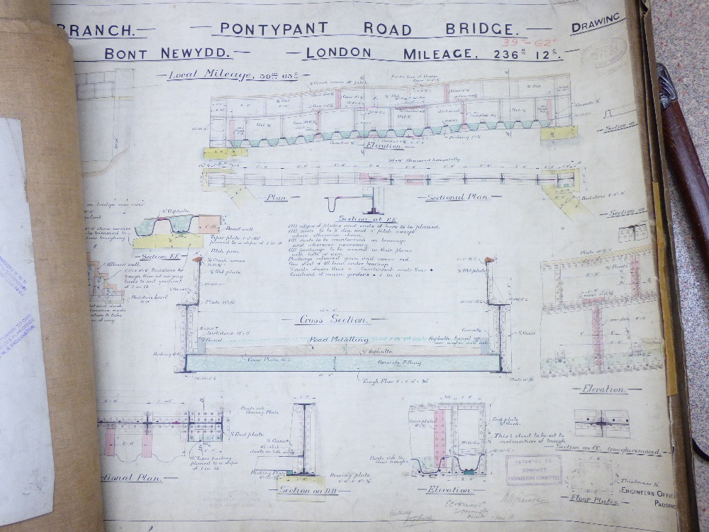 COLLECTION OF GWR PLANS FROM LATE 19th, EARLY 20th CENTURY - Image 18 of 21