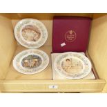 3 X THE PETER PAN COLLECTION PLATES WITH MABLE LUCY ATWELL IMAGES