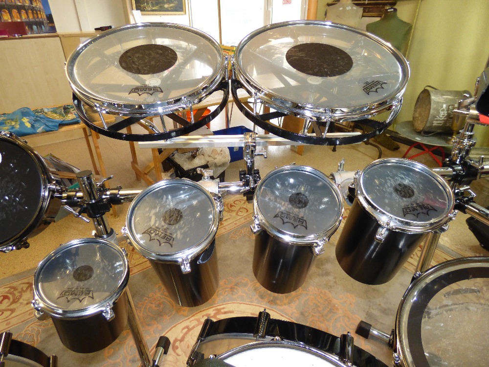 ROLAND V-DRUM ELECTRIC DRUM KIT, PREVIOUSLY OWNED BY THE PIRANHAS DRUMMER RICHARD ADLAND ( DICK - Image 14 of 14
